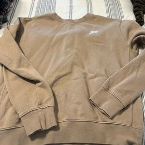 Men’s crewneck sweatshirt - S - taupe